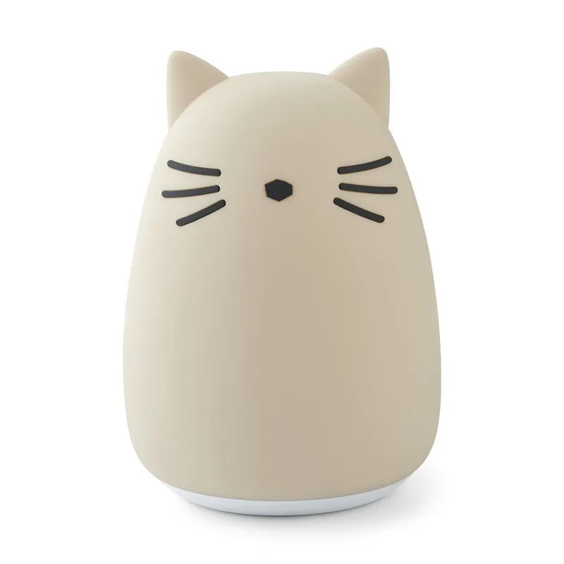 LIEWOOD Sandy Rechargeable Cat Night Light - Available at littlecasba.com.