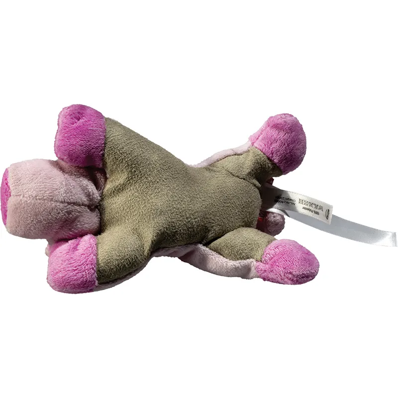 Light Pink and Pink 12 cm Pig Plush