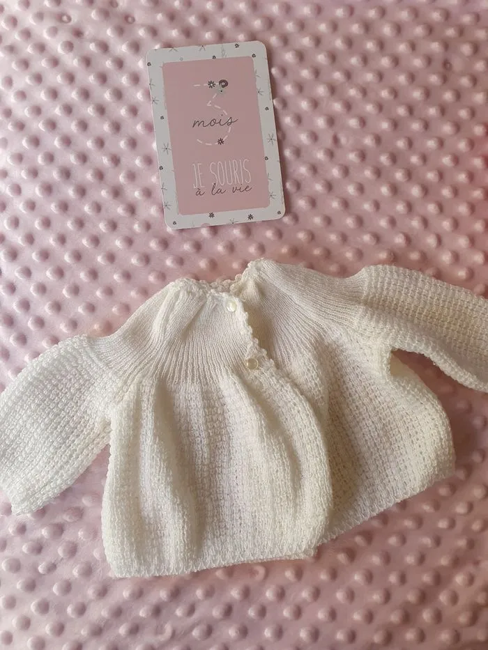 4 pack gilets/brassières bébé fille 1-3 mois - 3 mois | Beebs