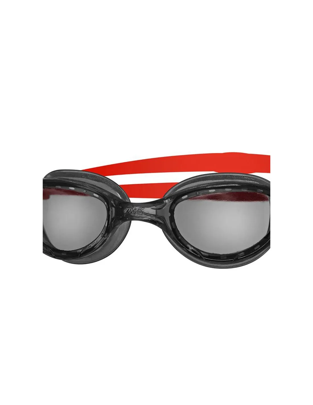 Zoggs Phantom 2.0 Black Red Swimming Goggles