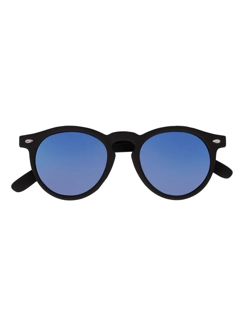 Kids Round Black Sunglasses Ages 10-12 - Black