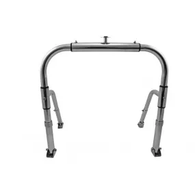 Mini ski pole guard roll bar