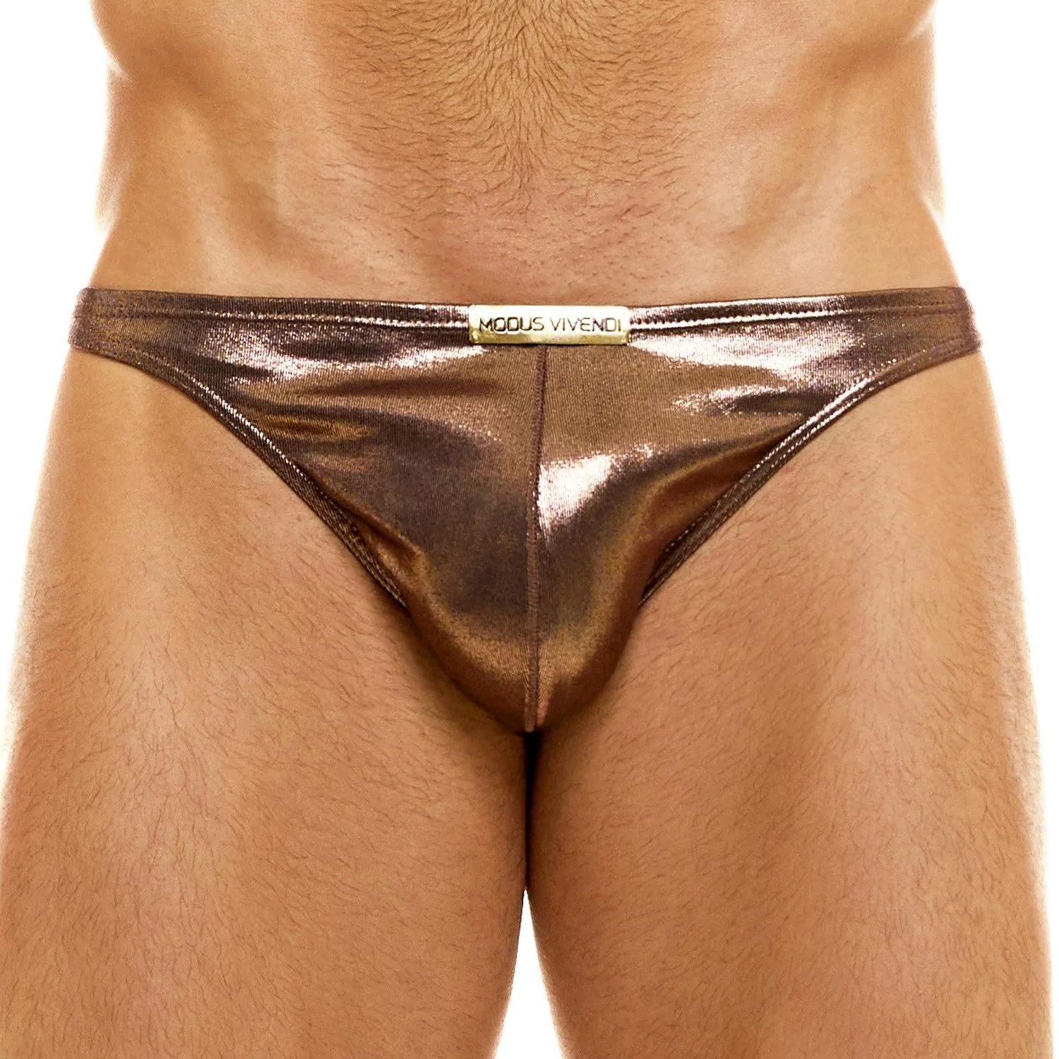 Mini slip King Cheetah - mono rose gold - Modus Vivendi: buy slip briefs online