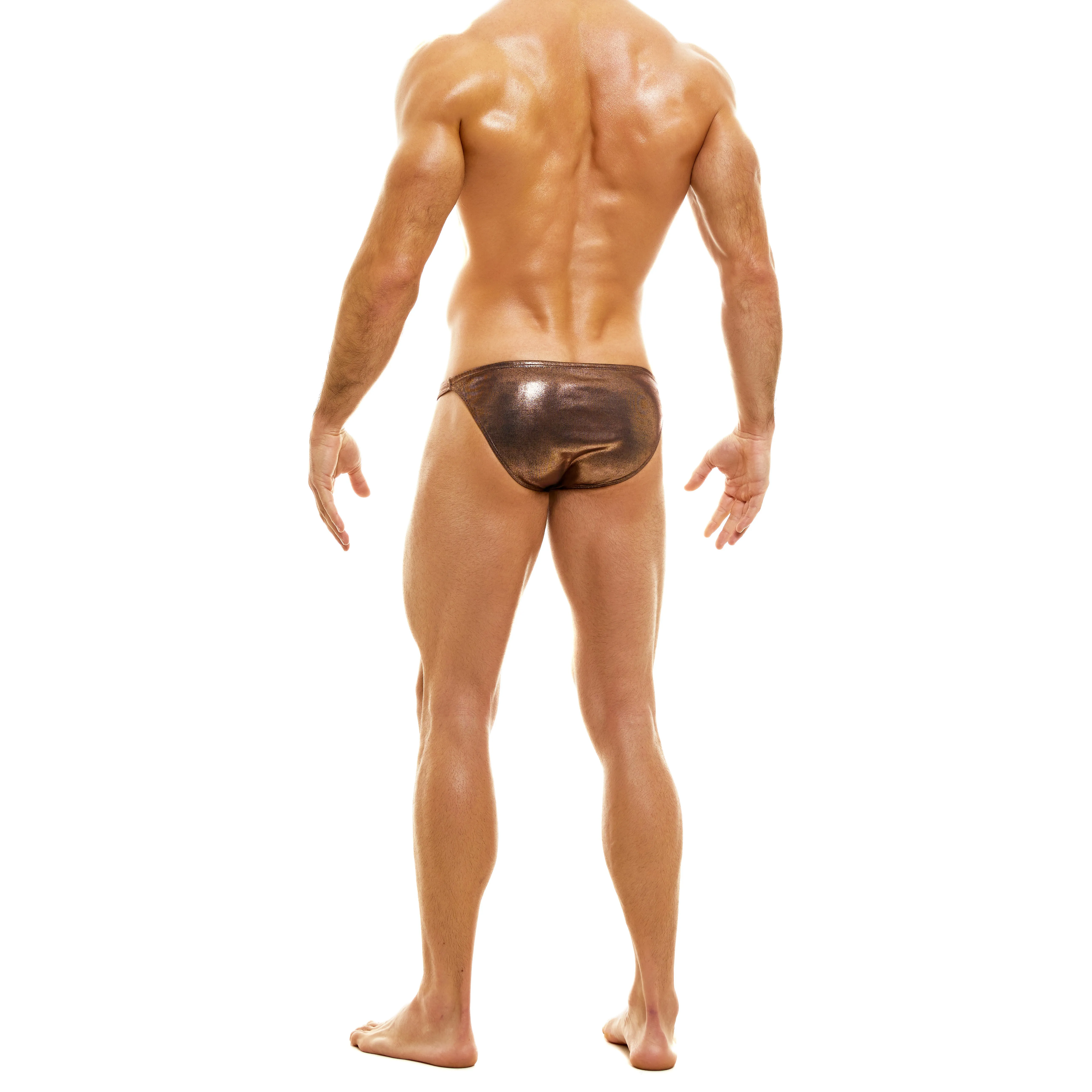 Mini slip King Cheetah - mono rose gold - Modus Vivendi: buy slip briefs online