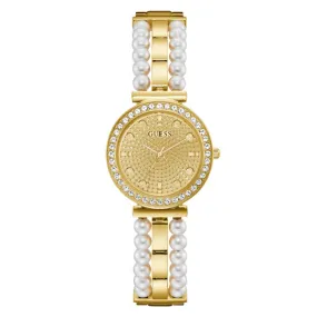 Women's Gala GW0531L2 watch with gold-toned steel bracelet | 3 Suisses