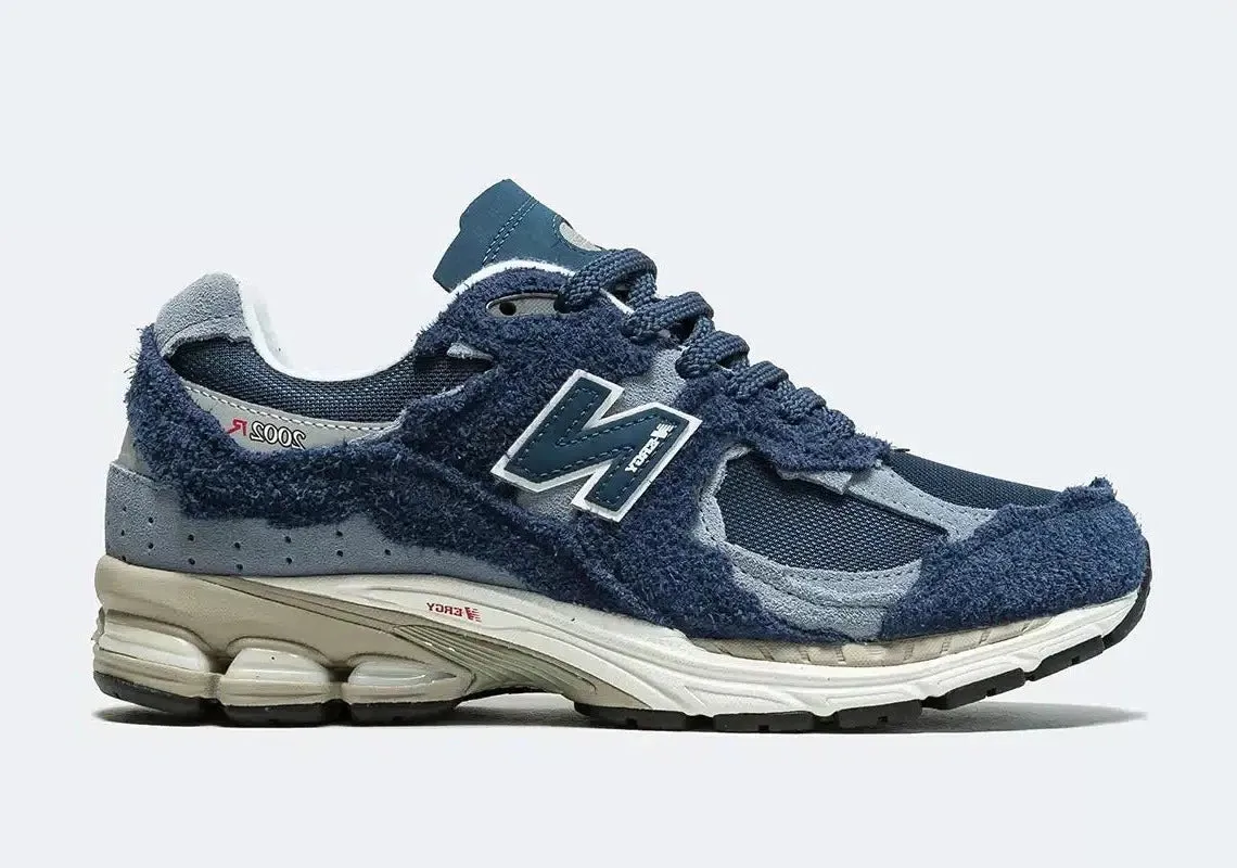 New Balance 2002R Protection Pack Navy Grey - Best Price & Reviews