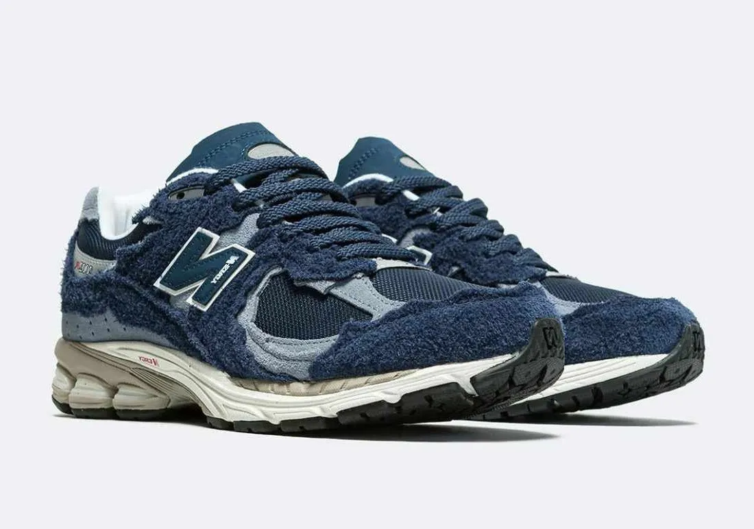 New Balance 2002R Protection Pack Navy Grey - Best Price & Reviews