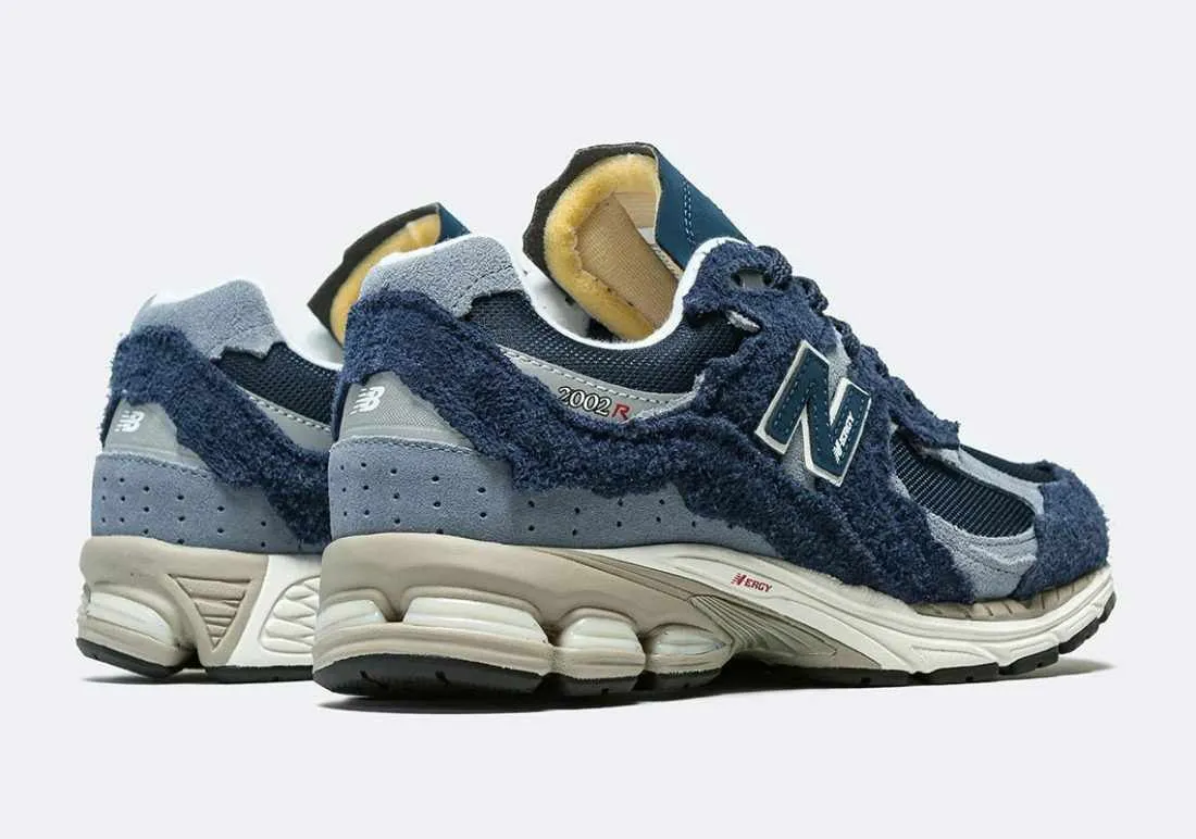 New Balance 2002R Protection Pack Navy Grey - Best Price & Reviews