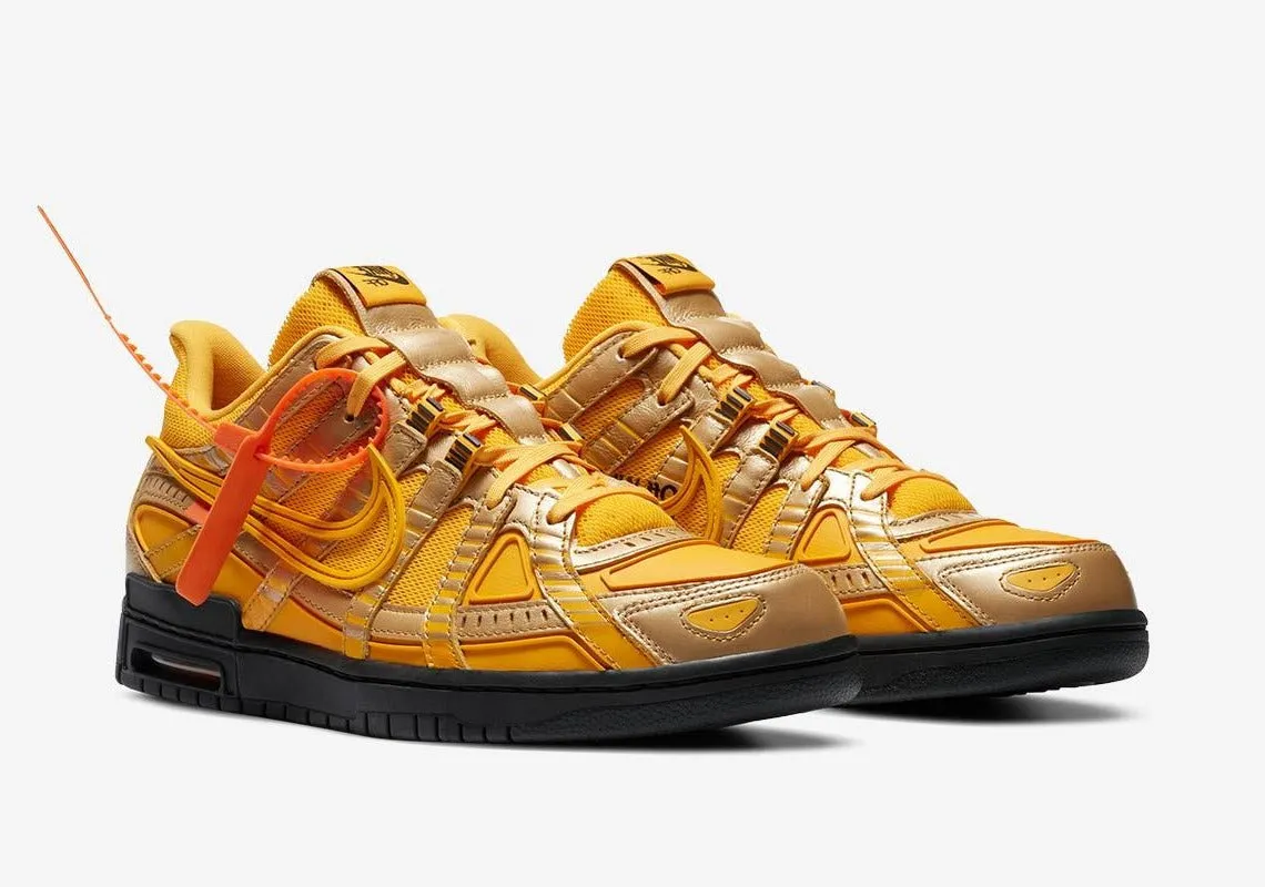 Nike Air Off-White University Gold Rubber Dunk