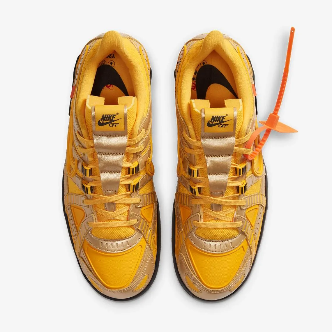 Nike Air Off-White University Gold Rubber Dunk