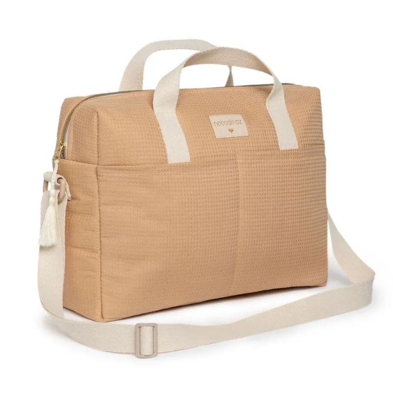 NOBODINOZ Gala Diaper Bag - Nude - Perlin Paon Paon