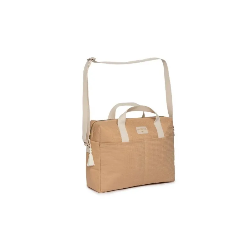 NOBODINOZ Gala Diaper Bag - Nude - Perlin Paon Paon