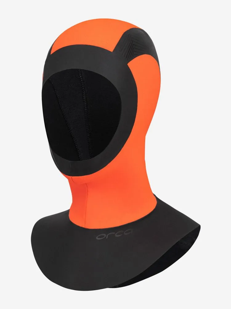 ORCA HIS-VIS HOOD Mixte NOIR ORANGE - ORCA His-Vis Hoodie for Men in Black and Orange