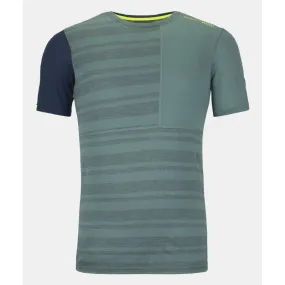 Ortovox 185 Rock'N'Wool Men's Merino Wool Short Sleeve T-Shirt | Hardloop