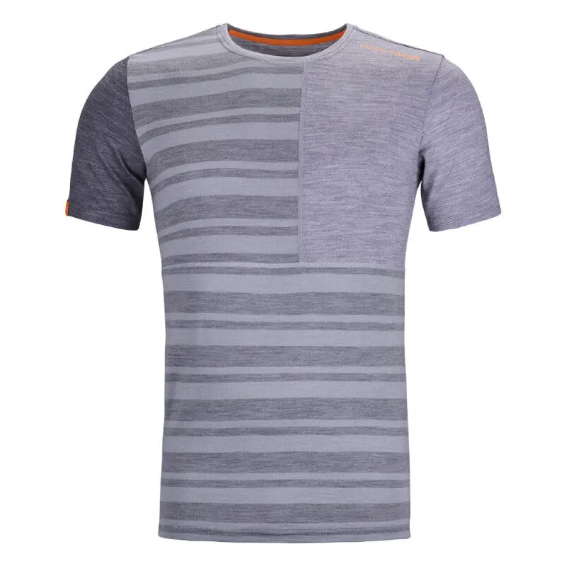 Ortovox 185 Rock'N'Wool Men's Merino Wool Short Sleeve T-Shirt | Hardloop