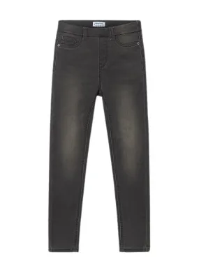 Pantalon Mayoral Denim Cerrado Gris pour Fille