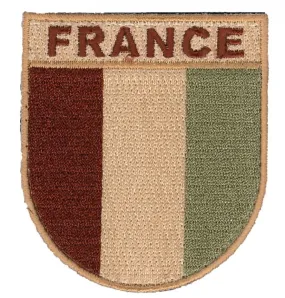 French Arm Patch Desert France