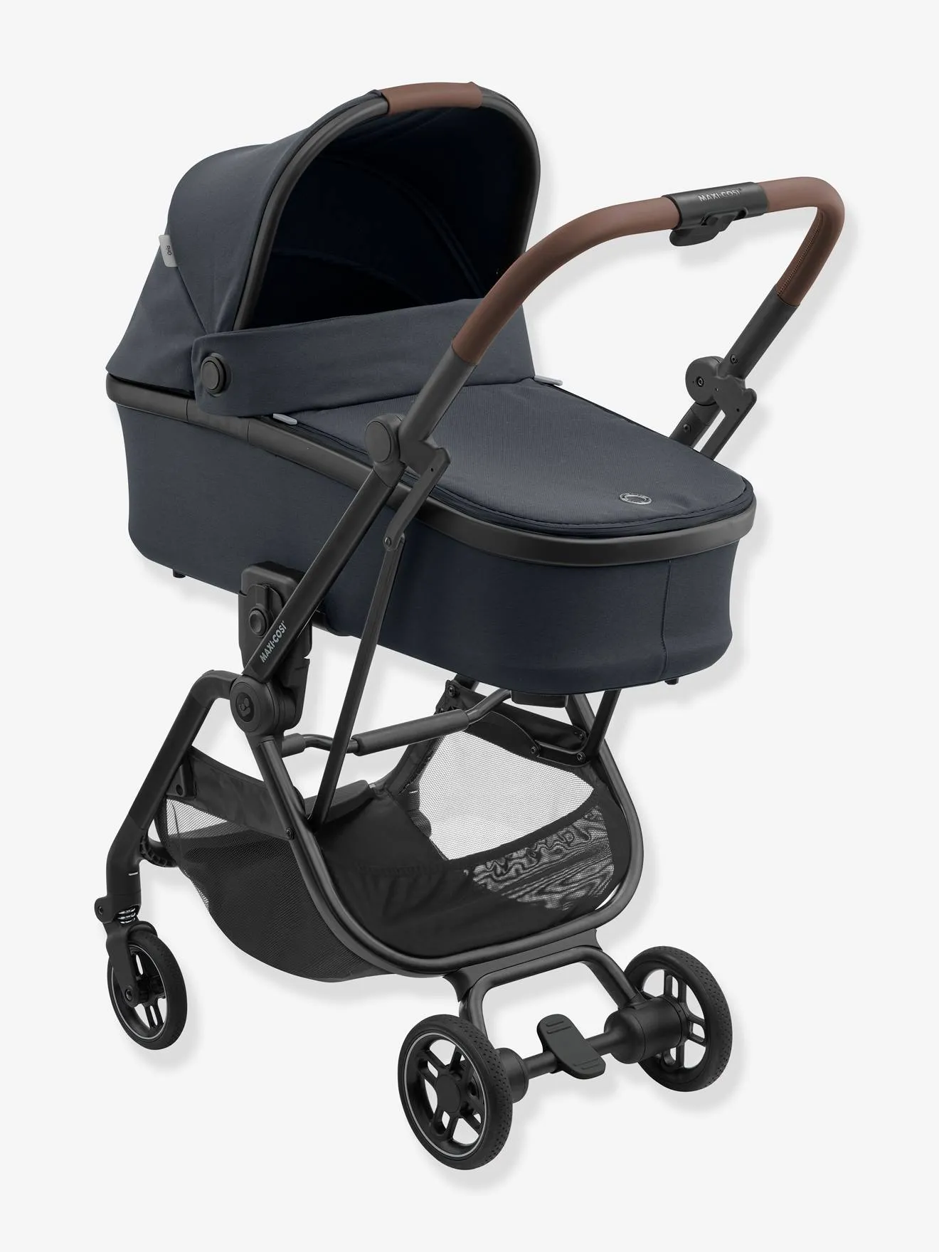 Maxi Cosi Léona Noir Stroller - Essential Black 