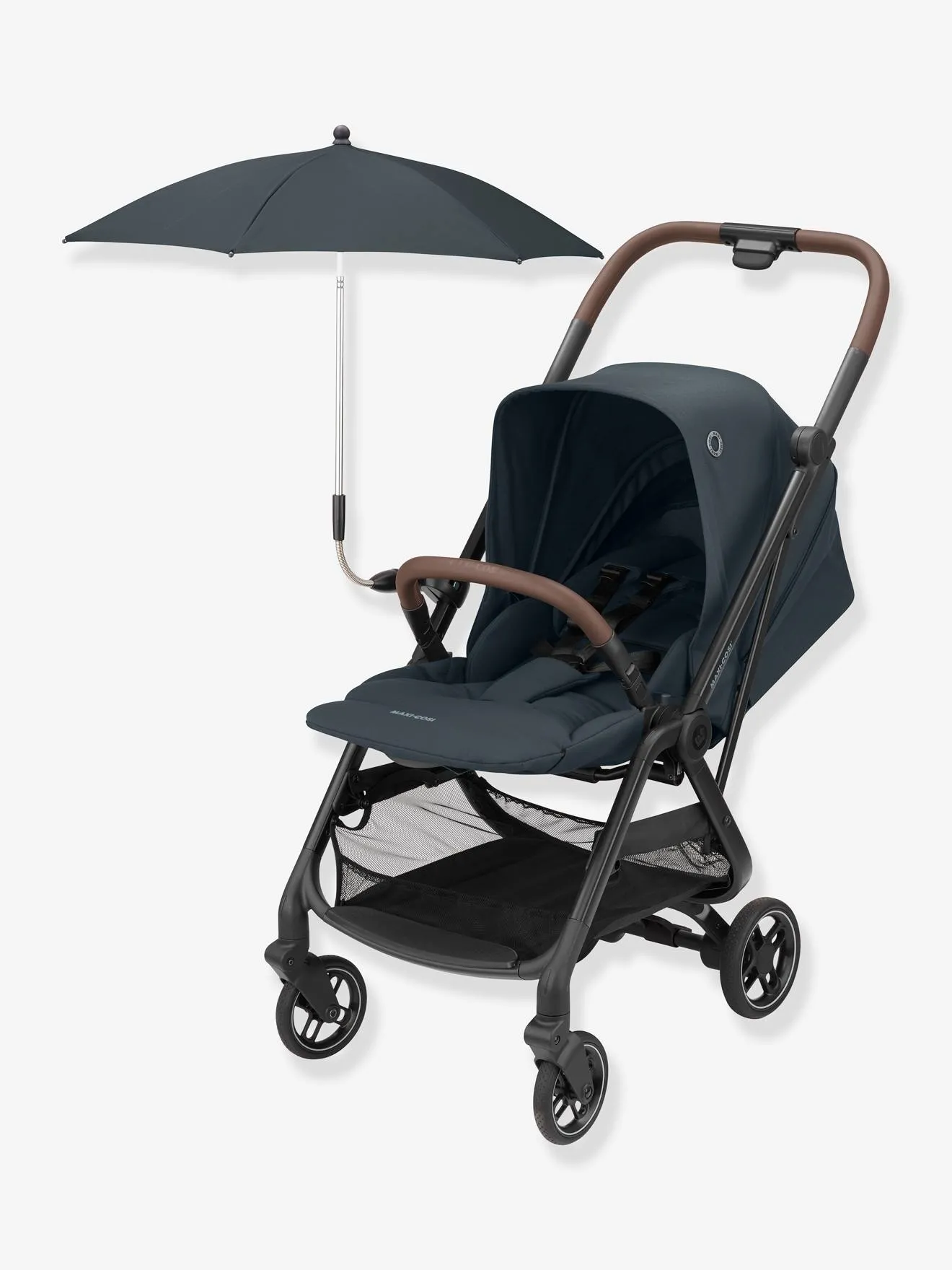 Maxi Cosi Léona Noir Stroller - Essential Black 