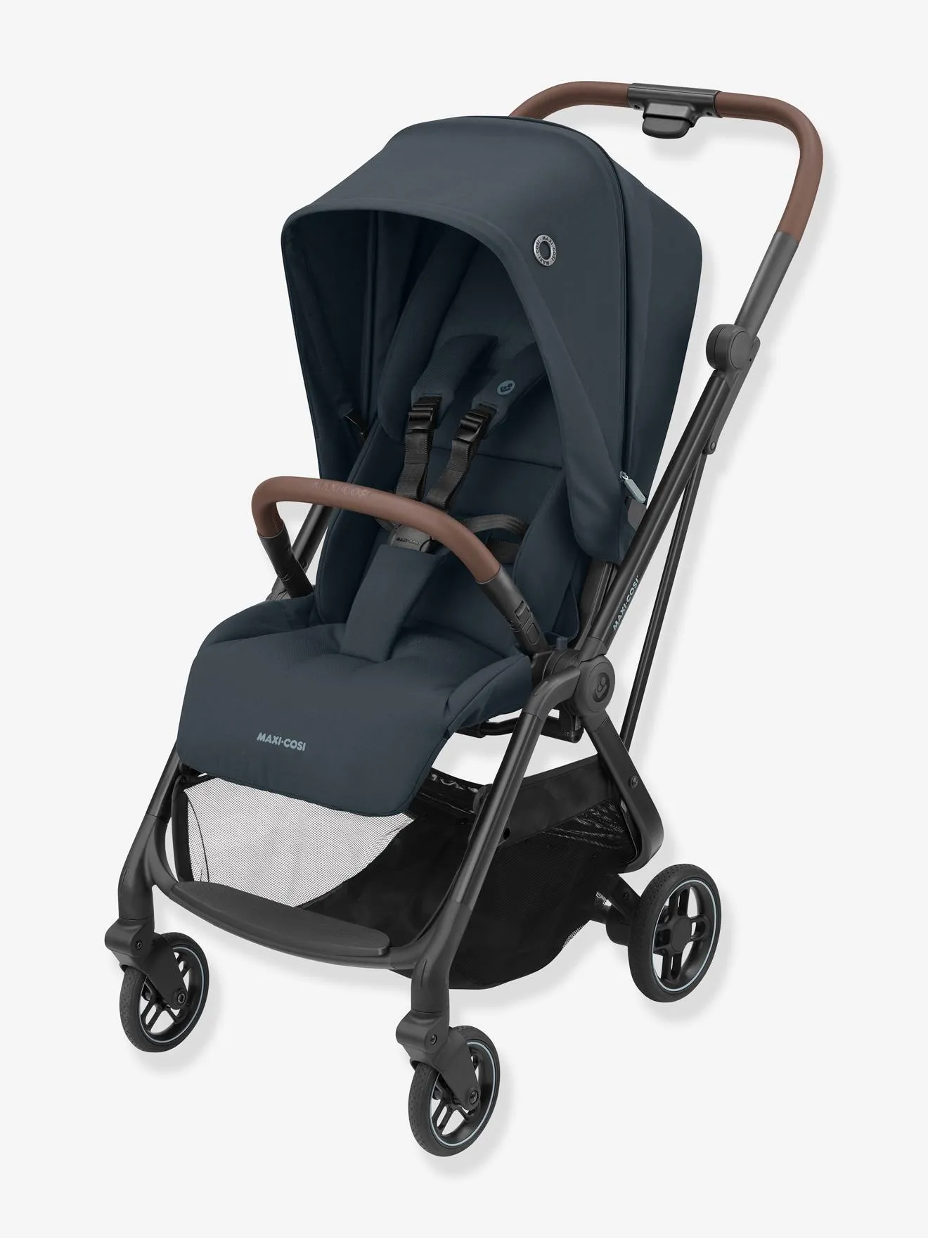 Maxi Cosi Léona Noir Stroller - Essential Black 