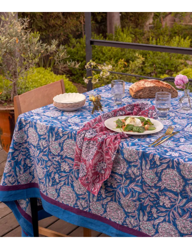 Printed Table Runner Cyclades - Bindi Atelier.