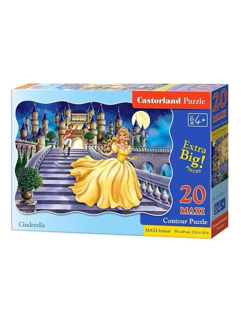 Maxi 20-piece Puzzle: Cinderella - N/A.