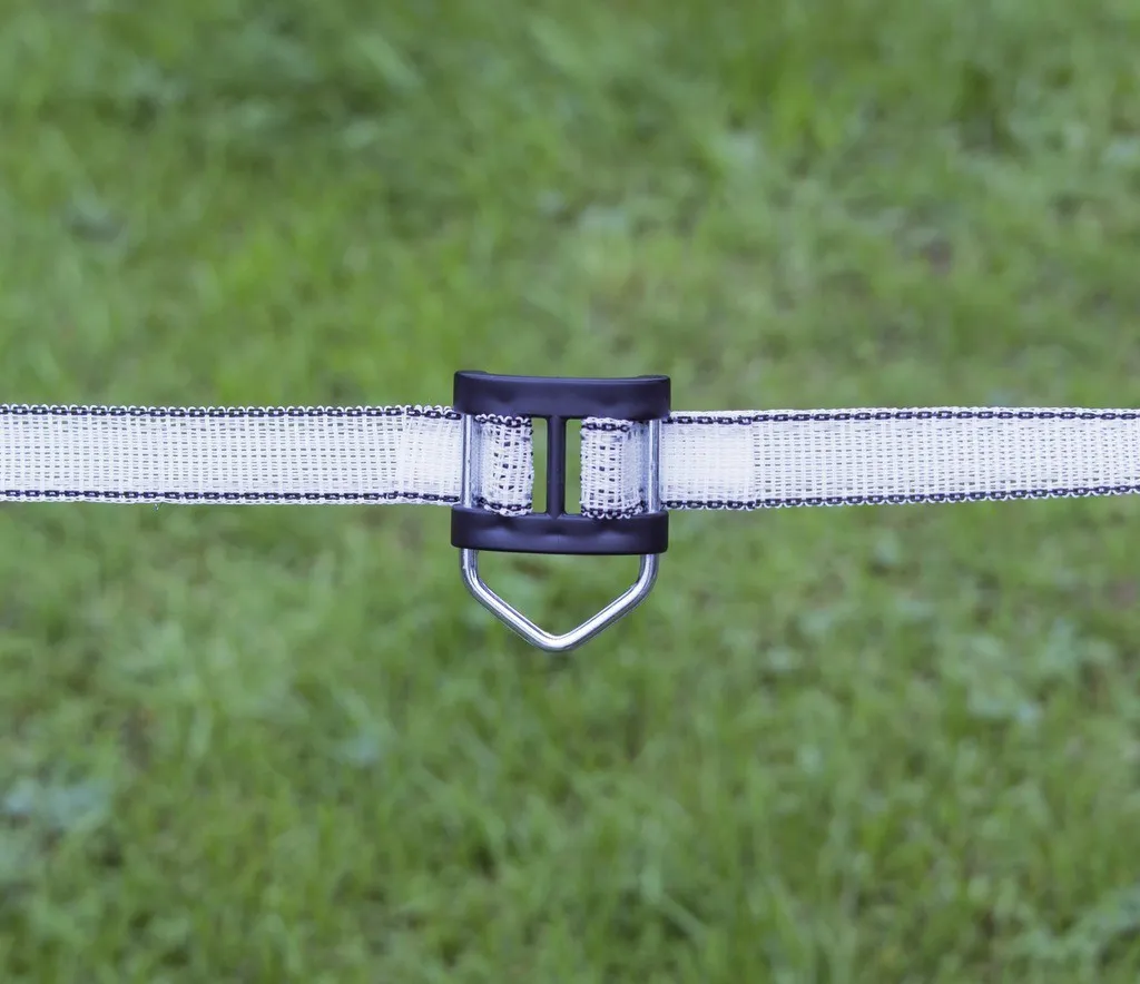 10 Pack Beaumont 20mm Ribbon Connectors for Electric Fences