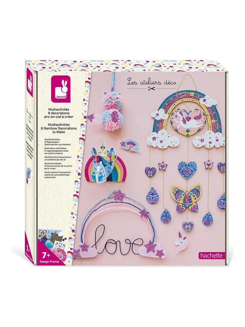 Rainbow-themed Multiactivities Decorations Kit - Unavailable