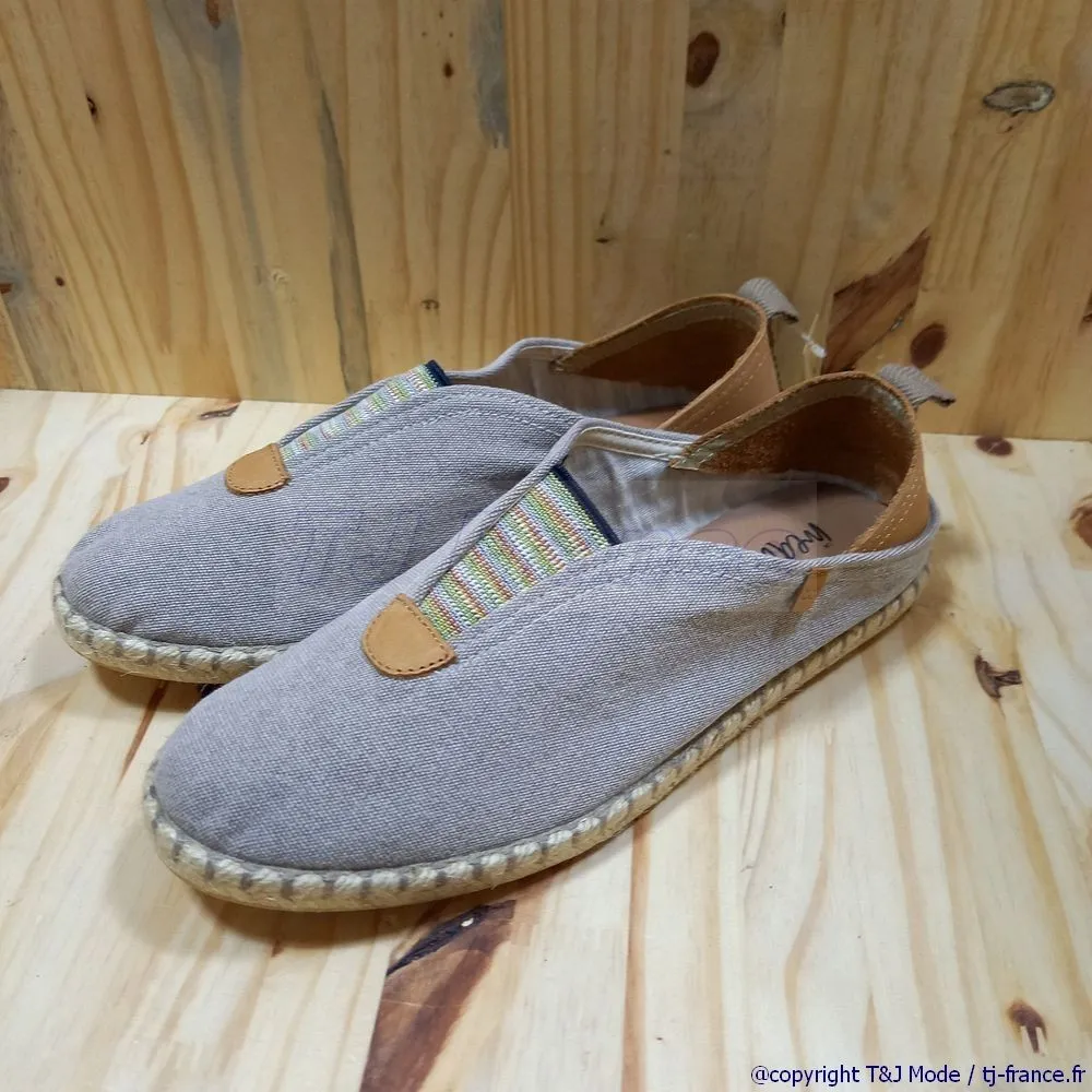 Relaxing canvas espadrille shoes for women - Mediterranean CM 923.