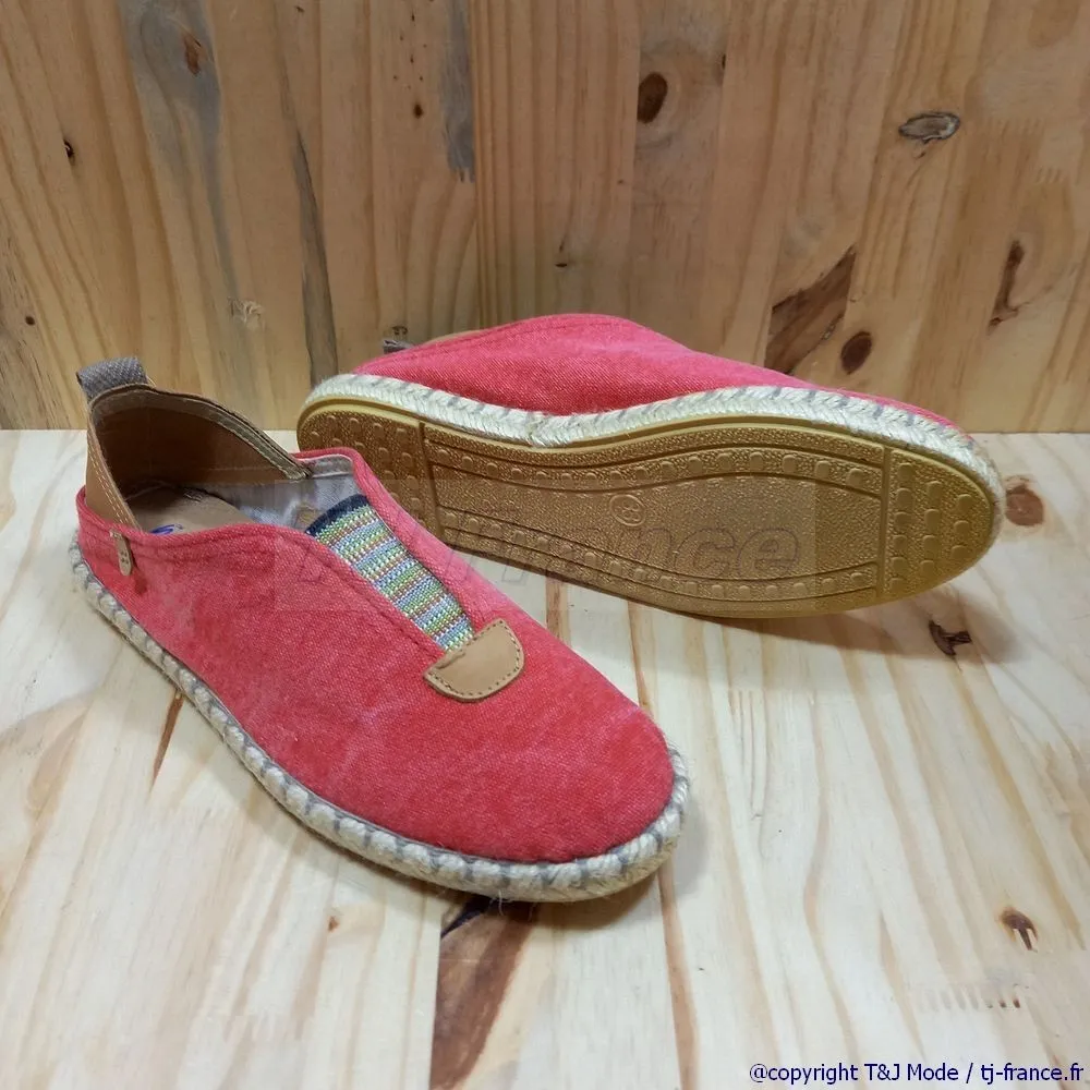 Relaxing canvas espadrille shoes for women - Mediterranean CM 923.