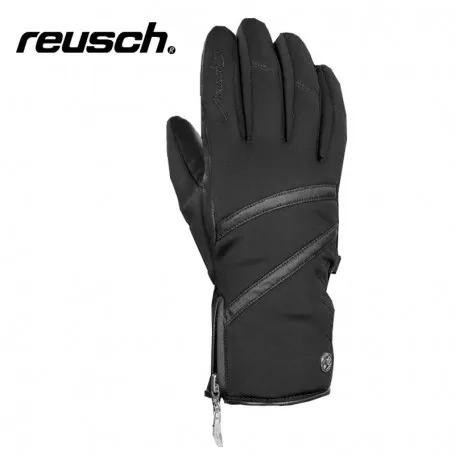 Reusch Lore Stormbloxx Black Women's Ski Gloves