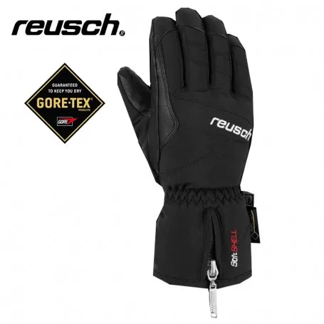 REUSCH X Cursion Gtx Noir Junior Ski Gloves