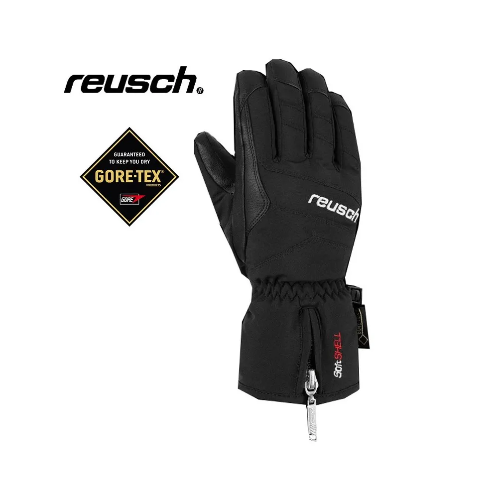 REUSCH X Cursion Gtx Noir Junior Ski Gloves