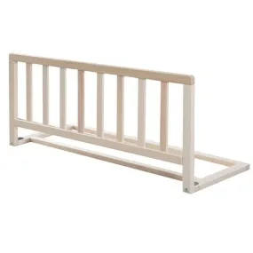 ROBA Bed Rail 90 cm - Safe Anti-Fall Protection for Babies and Children - 18 Months to 5 Years - Easy Assembly - Natural Wood