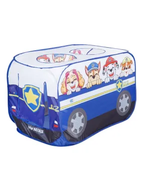 ROBA Tente de Jeu pour Enfant 'Paw Patrol' - Tente Pop Up en Forme de Voiture - Bleu - Blanc - N/A