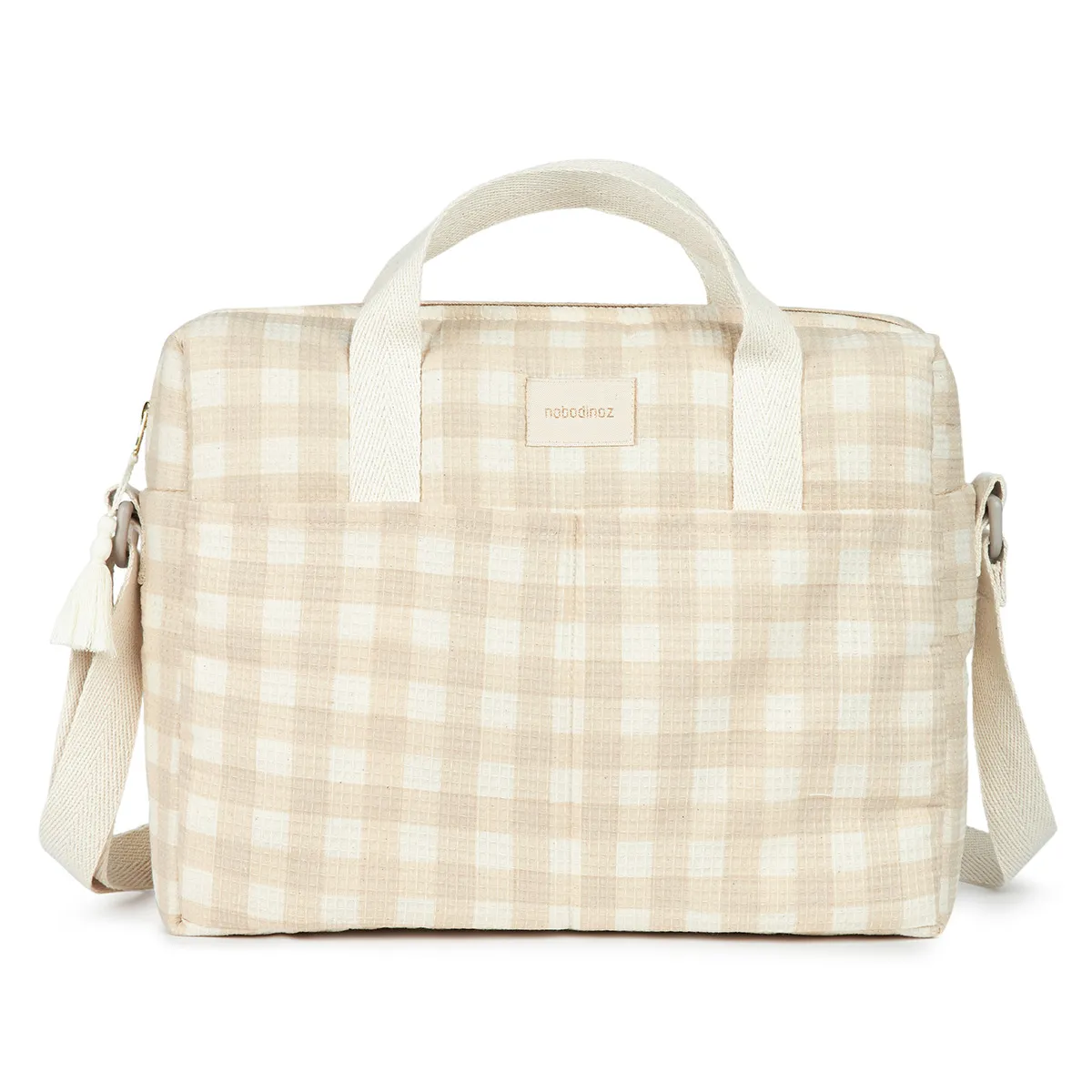 Diaper Bag Gala - Ivory Checks