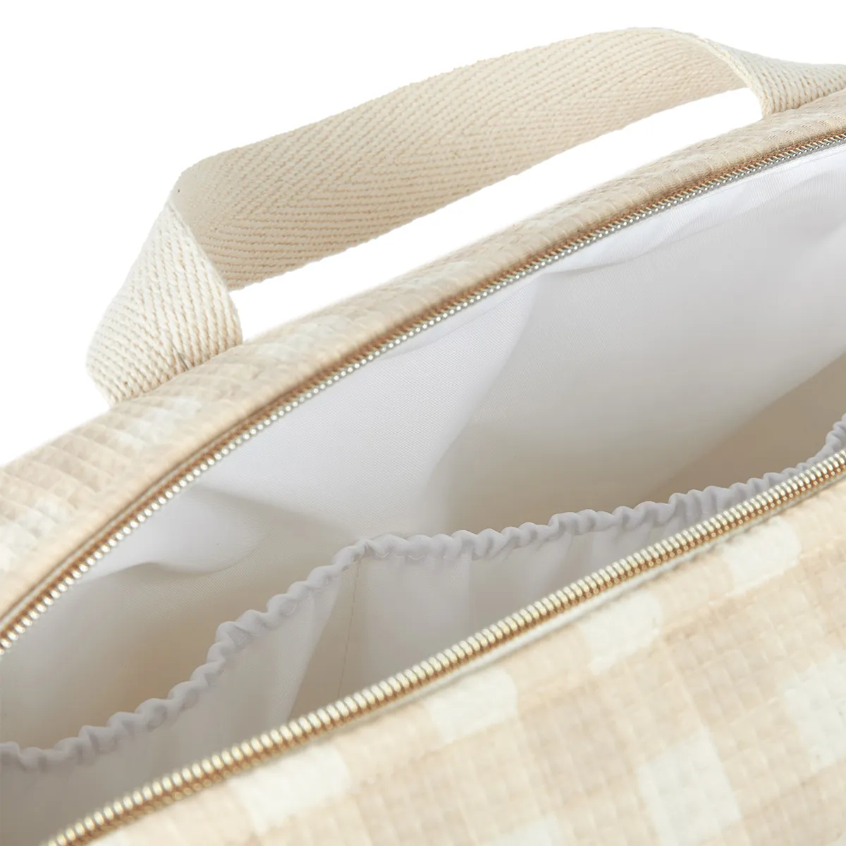 Diaper Bag Gala - Ivory Checks