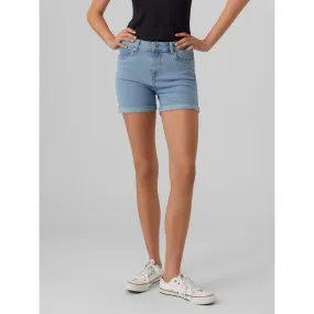 Slim Fit Denim Shorts in Blue - 3 Suisses