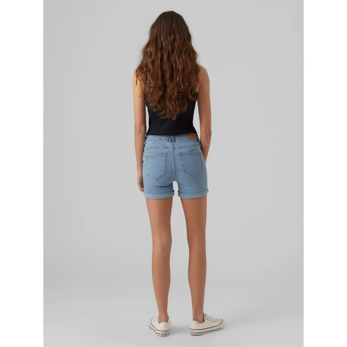 Slim Fit Denim Shorts in Blue - 3 Suisses