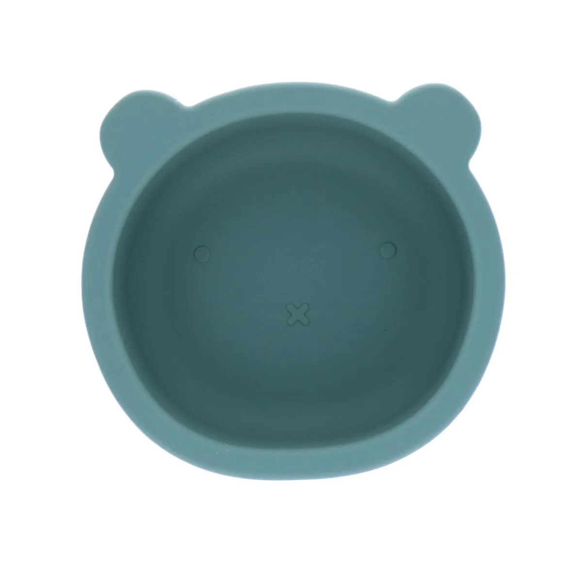 Silicone blue sky dinnerware set