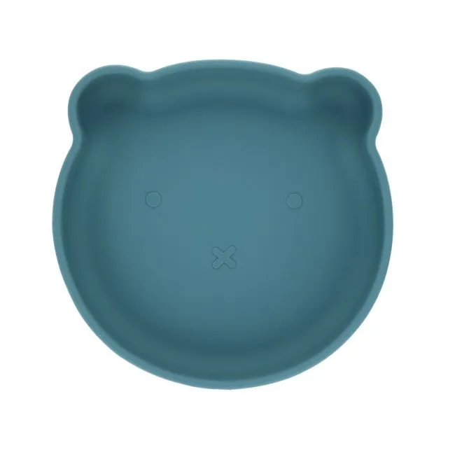 Silicone blue sky dinnerware set