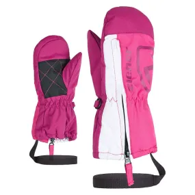 Ski Mittens Leon Minis - Pop Pink