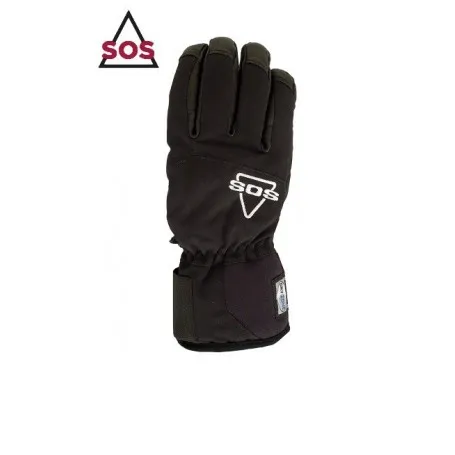 SOS Ski Glove Noir Unisex Ski Gloves