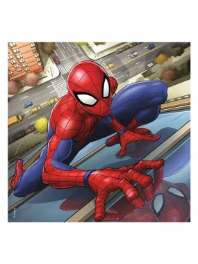 Spider-Man 3x49 piece jigsaw puzzle - Action-packed scene