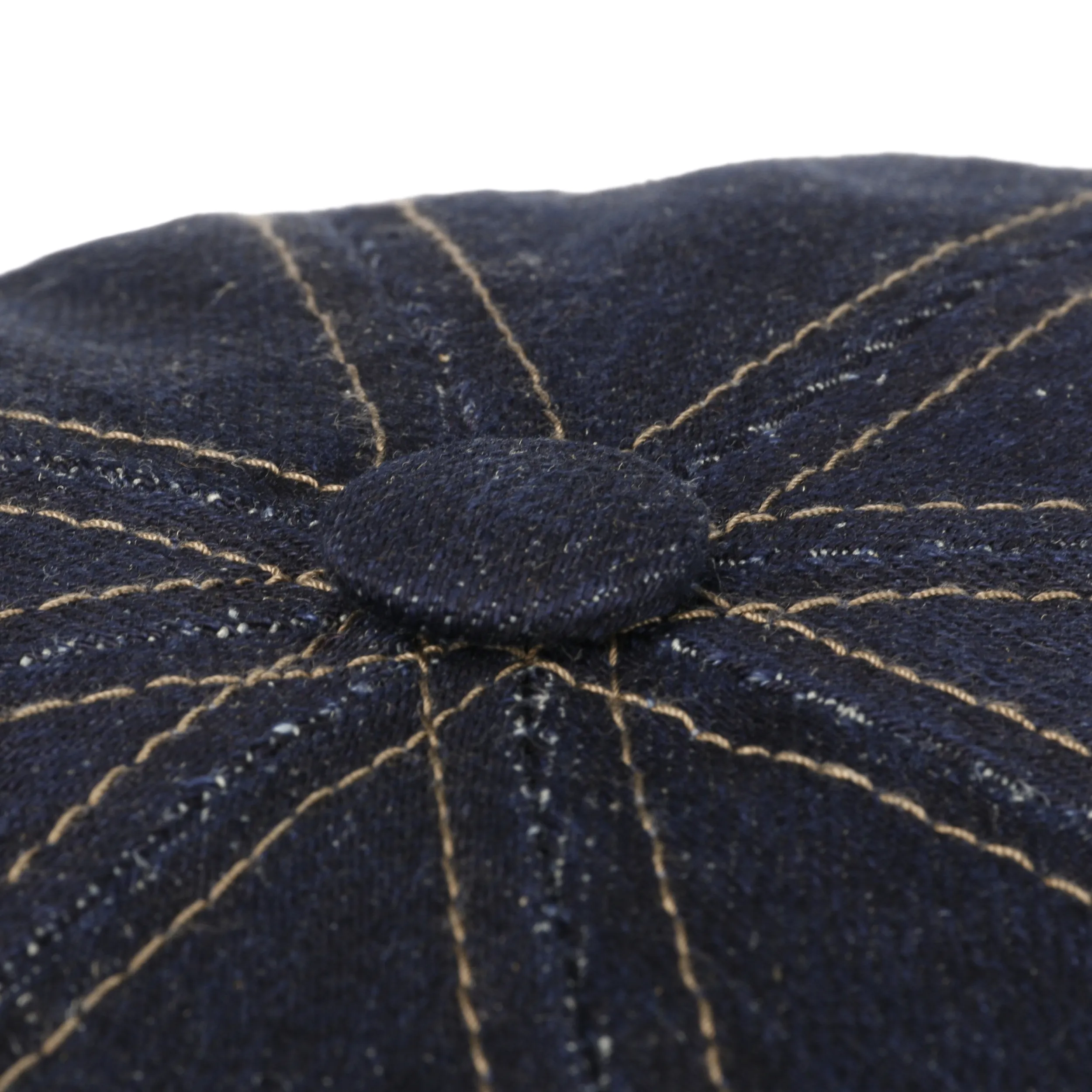 Sustainable Denim Hatteras Cap by Stetson - Shop Hats, Caps & Beanies Online ► Chapeaushop