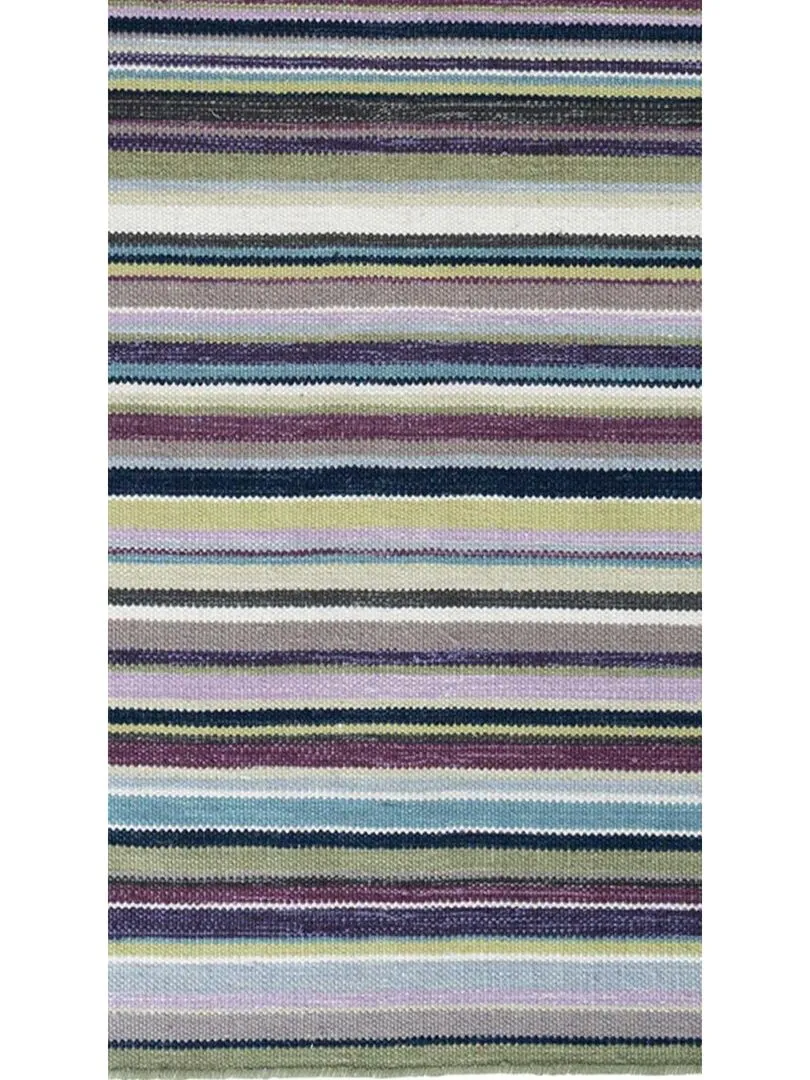 Tapis kilim tissé main en laine RAYEPLE Care&Fair - Violet