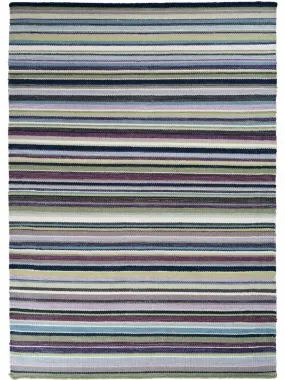 Tapis kilim tissé main en laine RAYEPLE Care&Fair - Violet