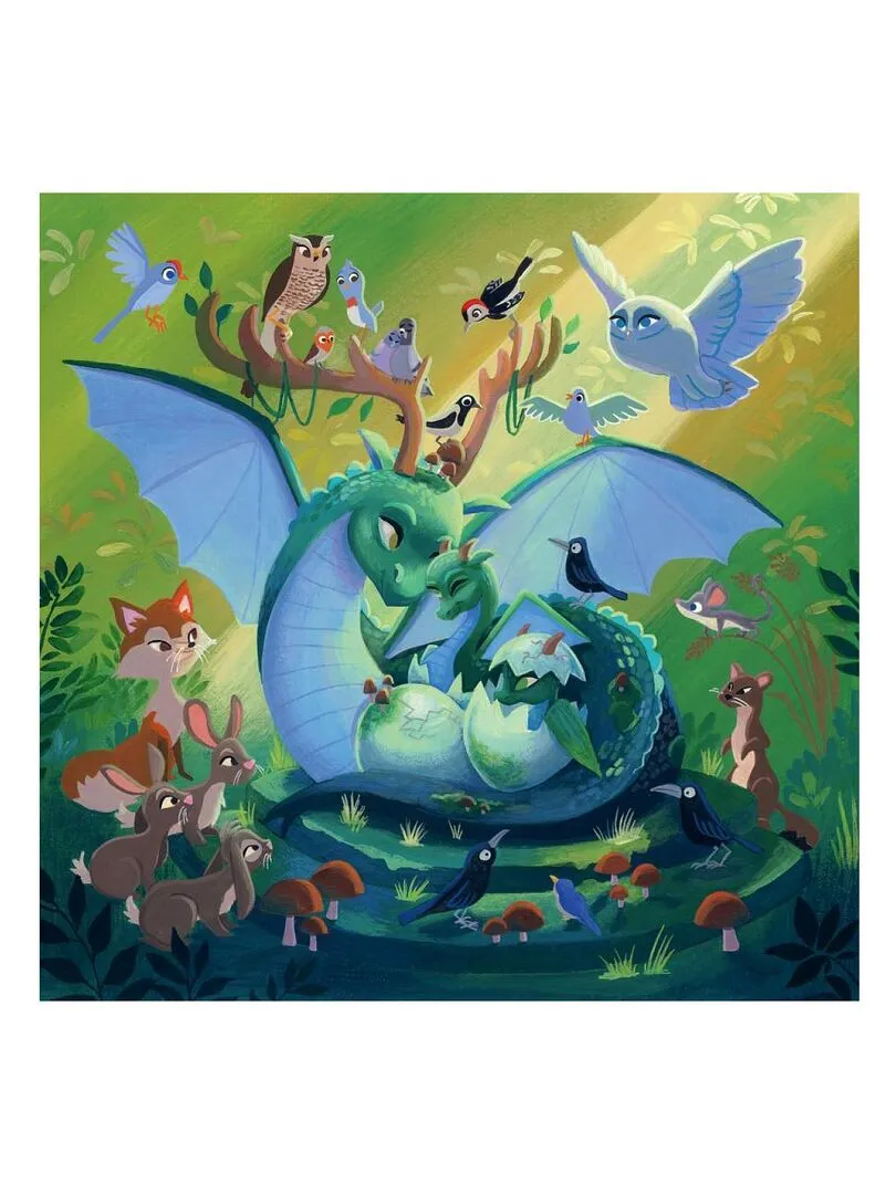 Unicorn dragon and fairy puzzle - 147 pieces - Out of Stock