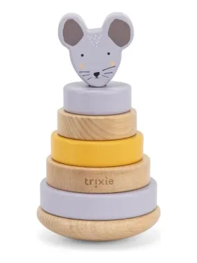 Wooden stacking tower Mrs Mouse - Trixie - N/A