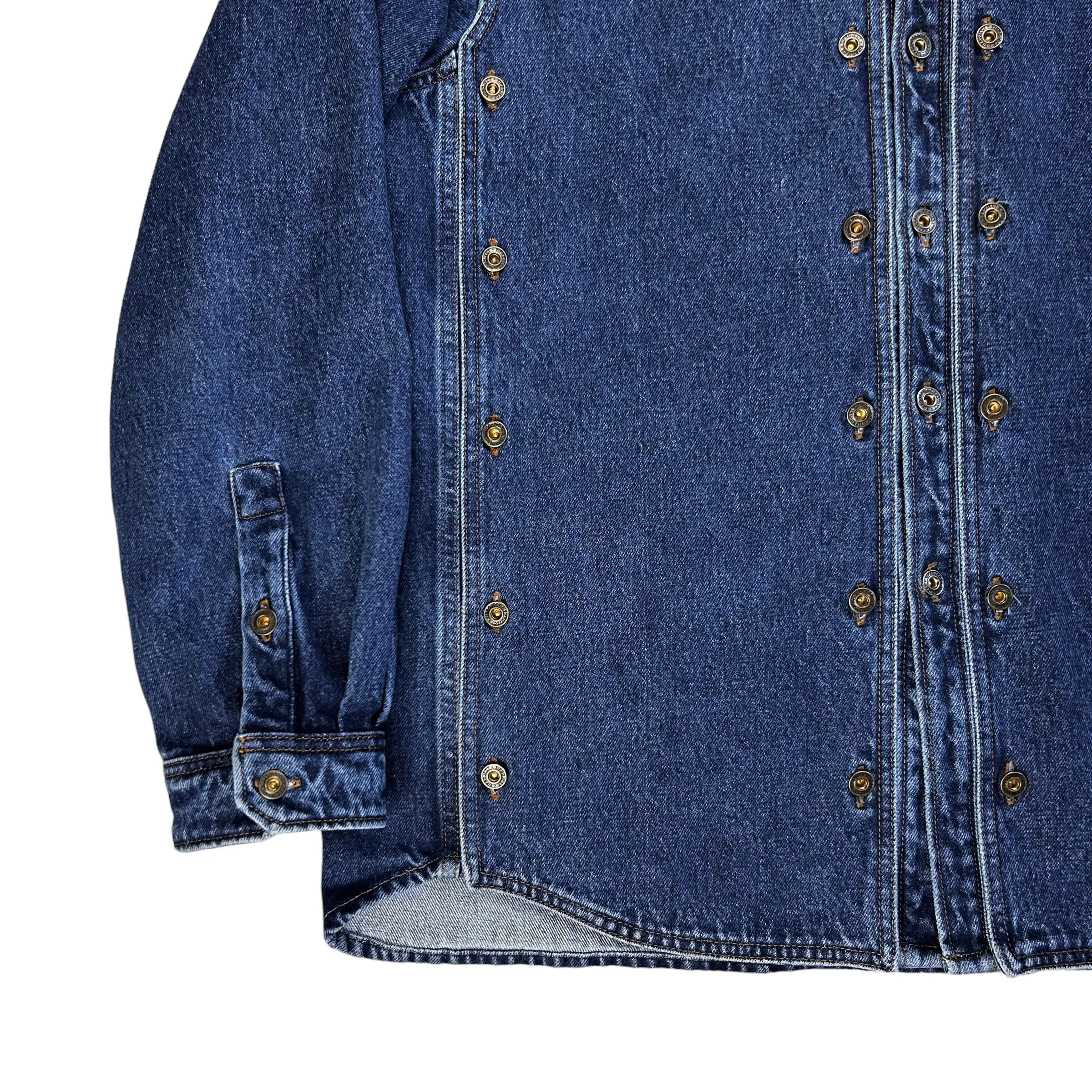 Y/Project AW22 Snap Panel Denim Shirt